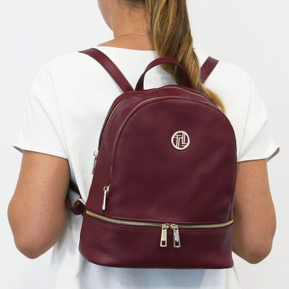 Leather backpacks for women TL Bag - Soft leather backpack | TL142280 San Rocco Italia
