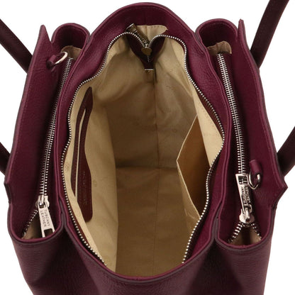 Borse in pelle Tulipan - Borsa italiana in pelle | TL141727 San Rocco Italia