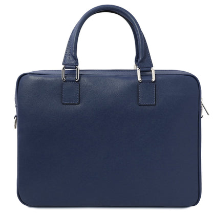 Torino - Saffiano leather laptop briefcase | TL142551