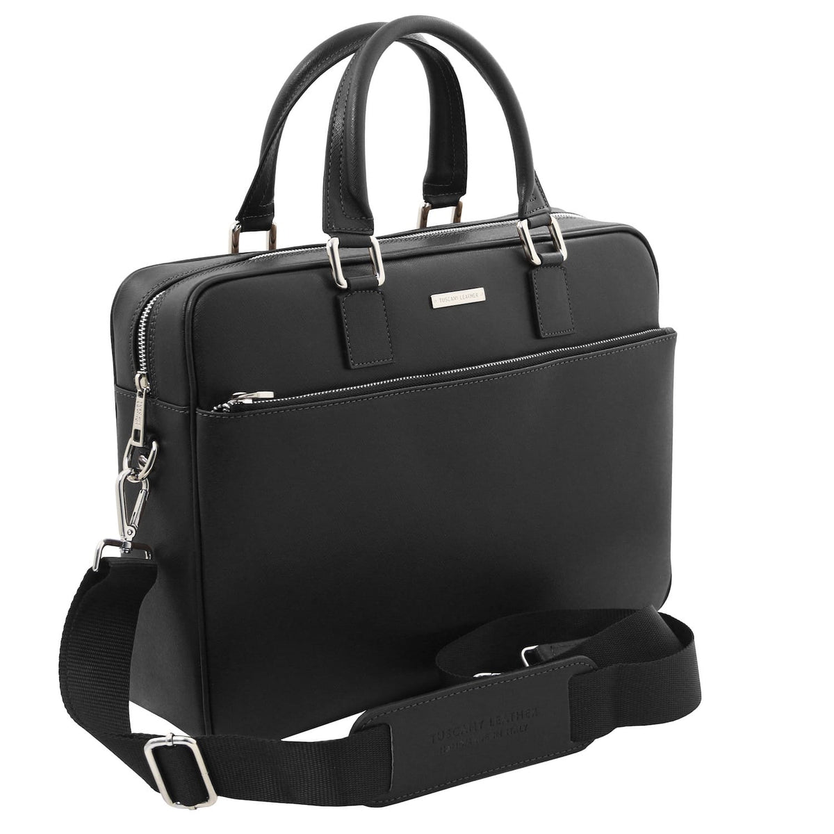 Torino - Saffiano leather laptop briefcase | TL142551