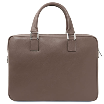 Torino - Saffiano leather laptop briefcase | TL142551