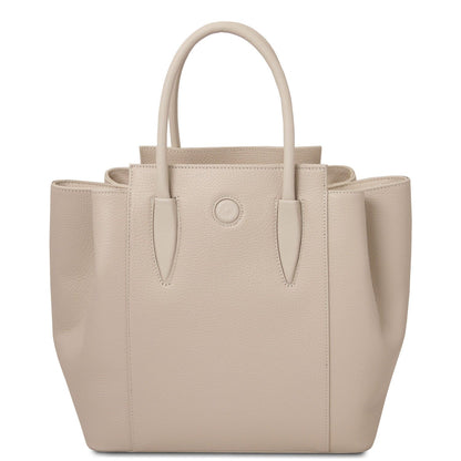 Borse in pelle Beige Tulipan - Borsa in pelle italiana | TL141727 San Rocco Italia