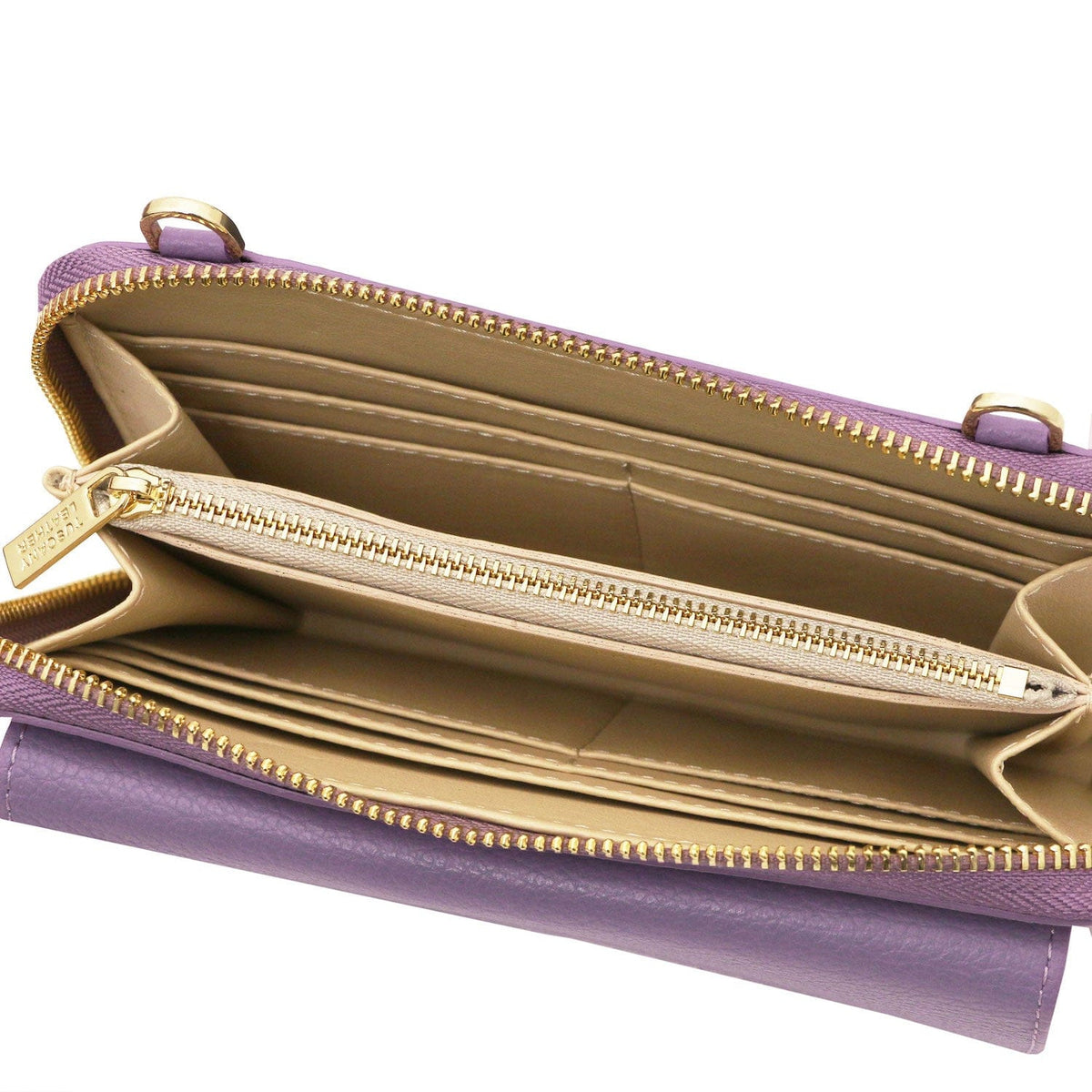 Bolsos de hombro de piel Urania - Leather phone wallet with strap | TL142433 San Rocco Italia