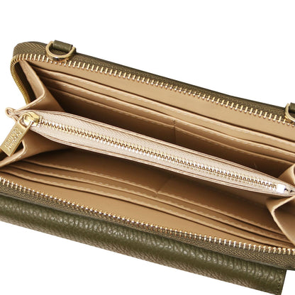 Bolsos de hombro de piel Urania - Leather phone wallet with strap | TL142433 San Rocco Italia