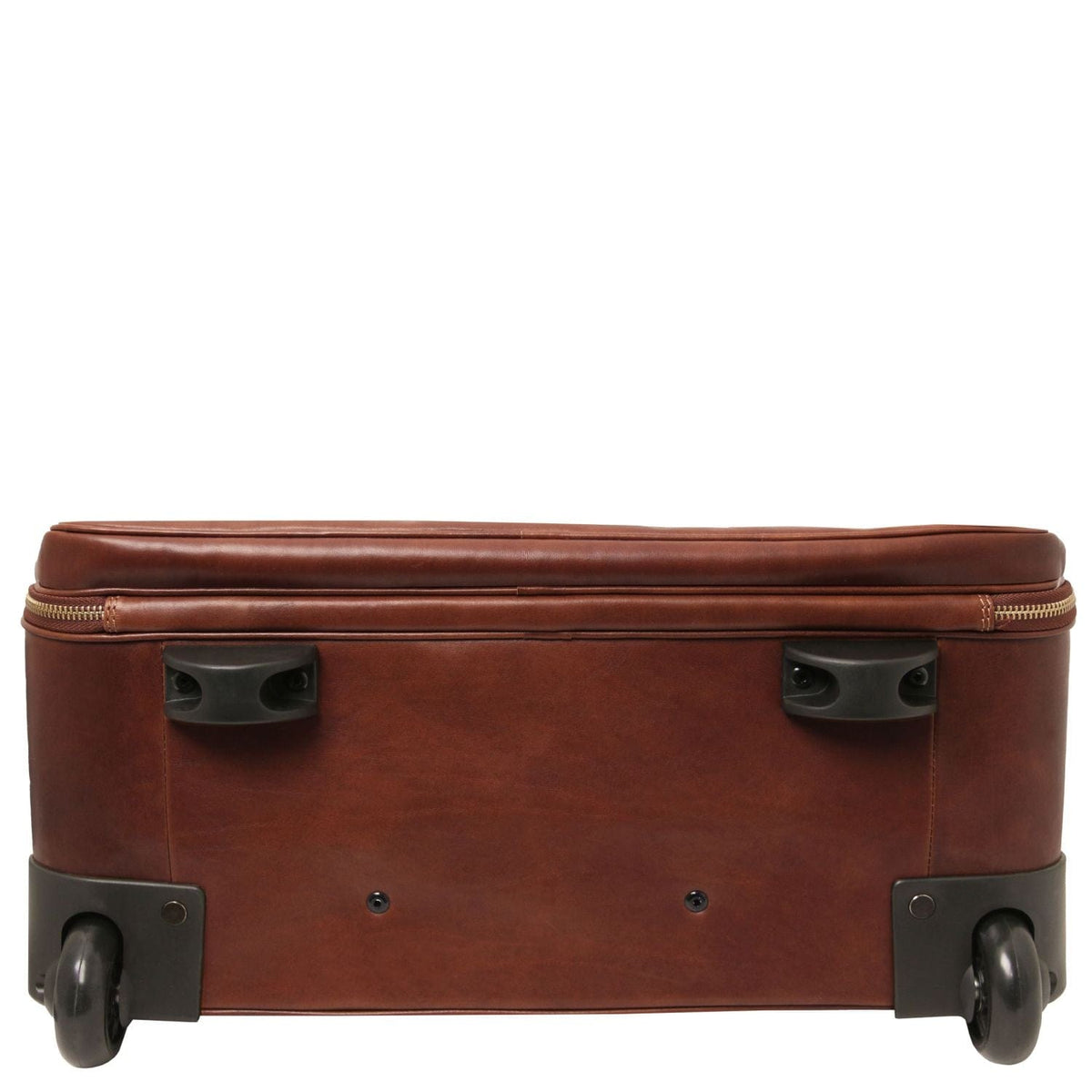 Leather Wheeled luggage Varsavia - Leather pilot case with two wheels | TL141888 San Rocco Italia