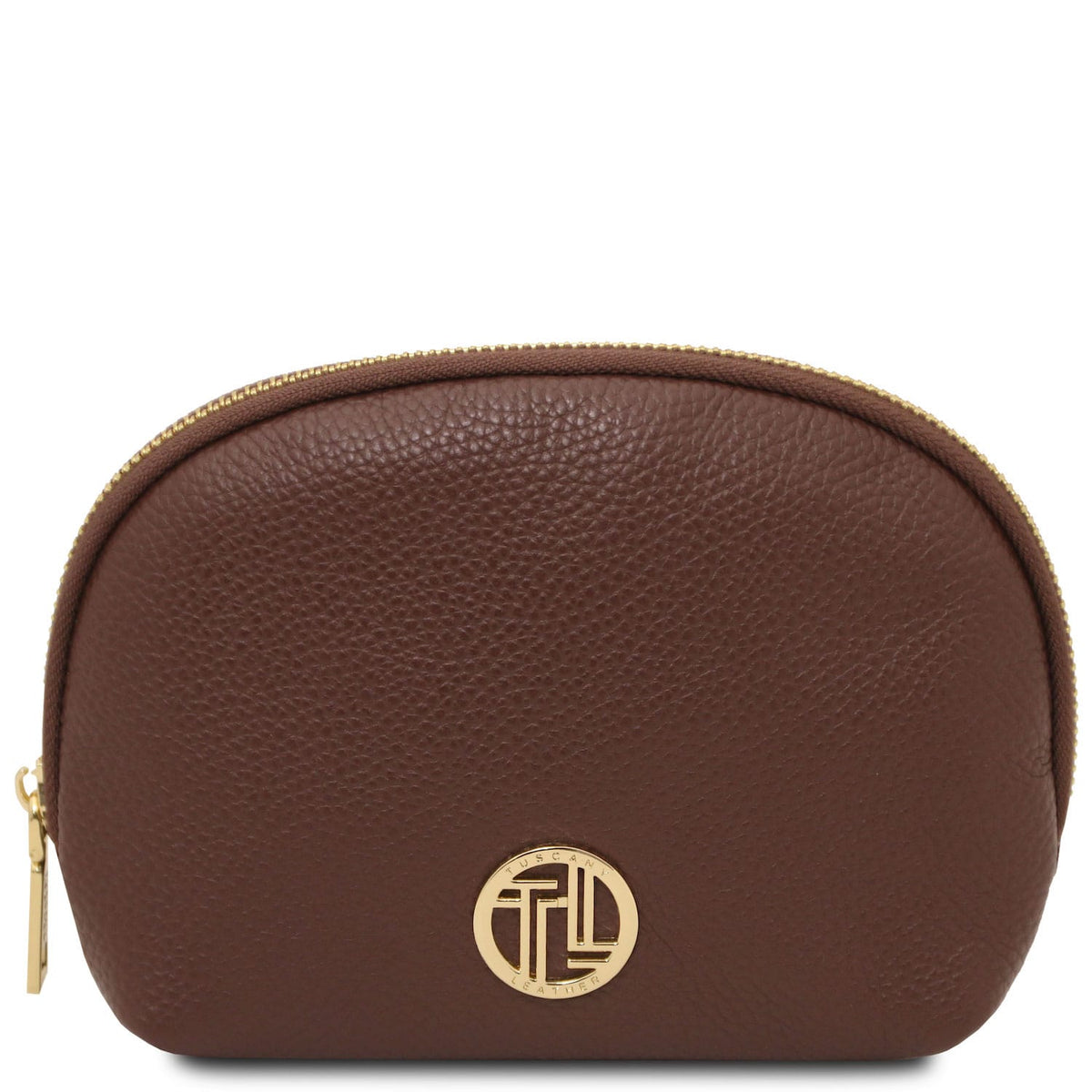 Travel leather accessories Caffè Vera - Soft leather toiletry case | TL142438 San Rocco Italia
