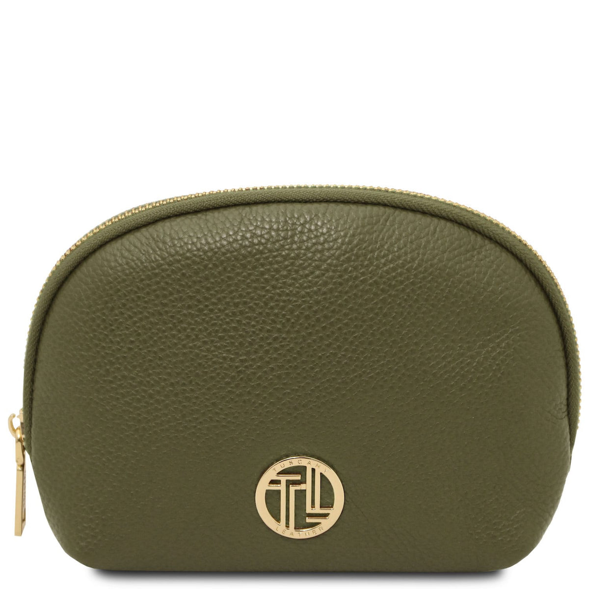 Travel leather accessories Verde bosco Vera - Soft leather toiletry case | TL142438 San Rocco Italia