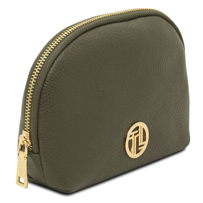 Accessori da viaggio in pelle Vera – beauty case in morbida pelle | TL142438 San Rocco Italia