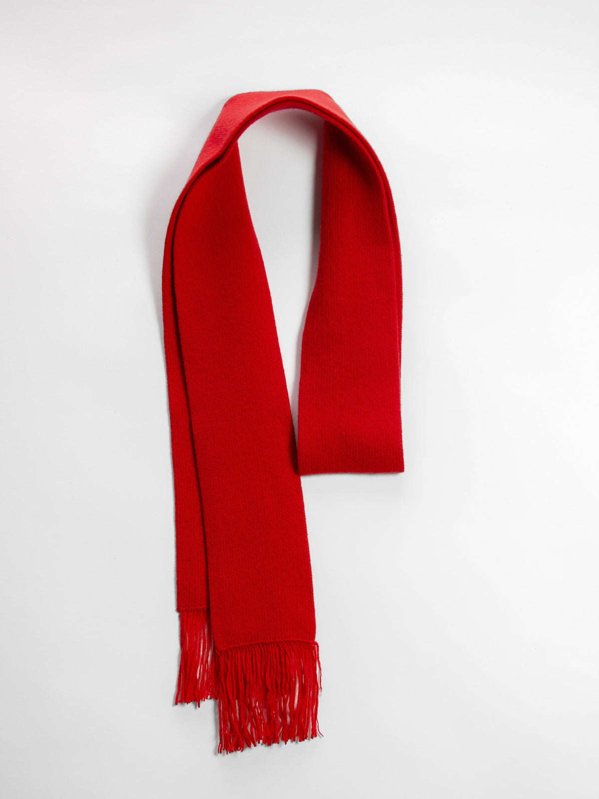 Sciarpe Rosso Sciarpa con frange in misto lana e cashmere San Rocco Italia