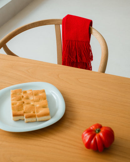 Sciarpe Sciarpa con frange in misto lana e cashmere San Rocco Italia