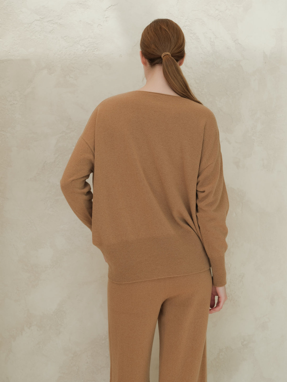 Malhas Wool & Cashmere Mix Maxi V-Neck Sweater San Rocco Italia