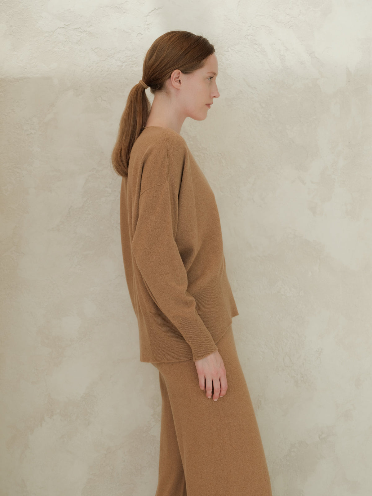 Malhas Wool & Cashmere Mix Maxi V-Neck Sweater San Rocco Italia