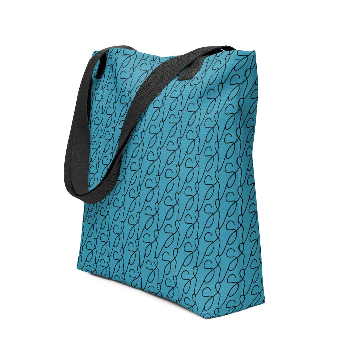 Accessories Teal Logo Tote Bag San Rocco Italia