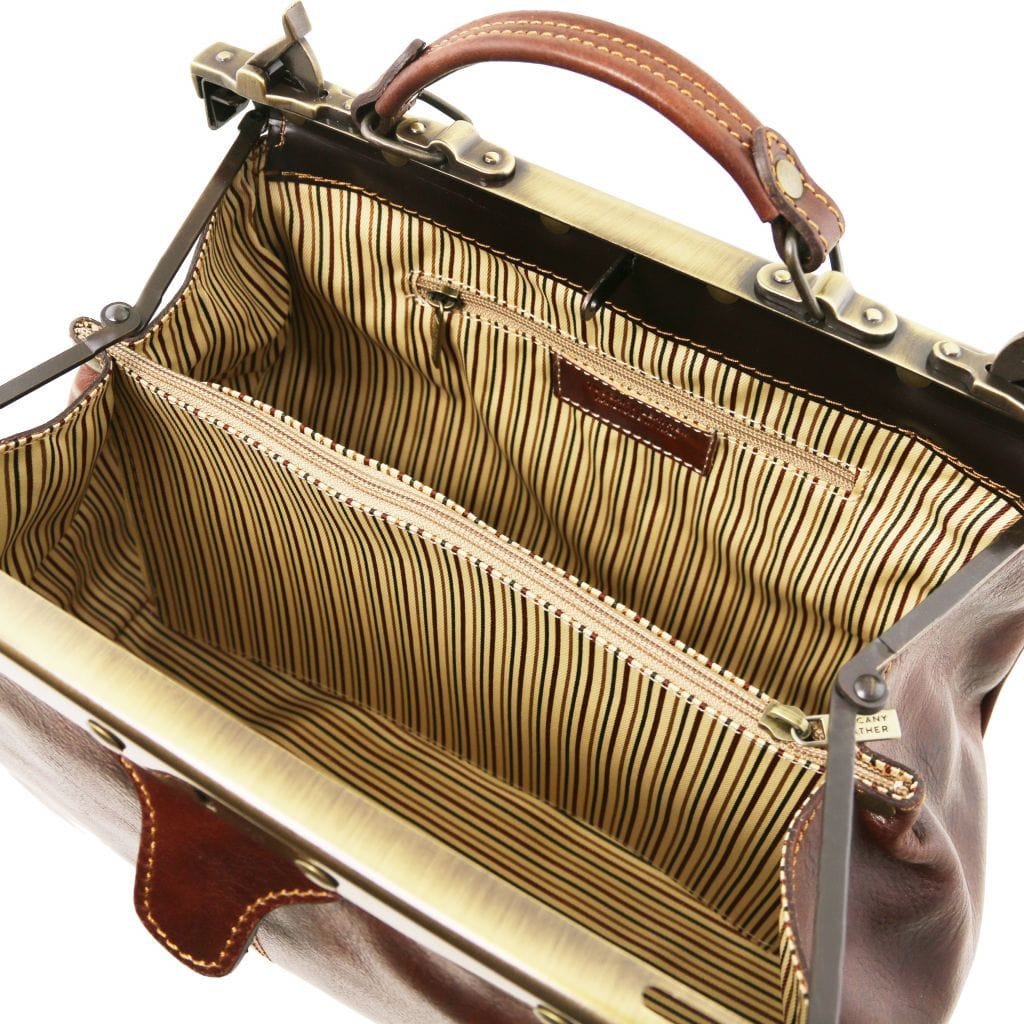 Doctor bags Michelangelo - Doctor gladstone leather bag | TL10038 San Rocco Italia