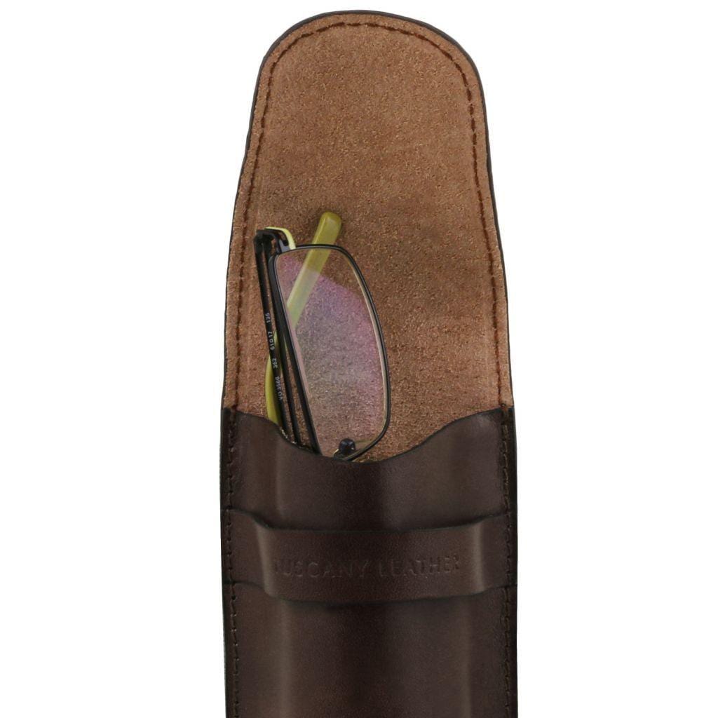 Free time leather accessories Exclusive leather eyeglasses/Smartphone/Watch holder | TL141282 San Rocco Italia