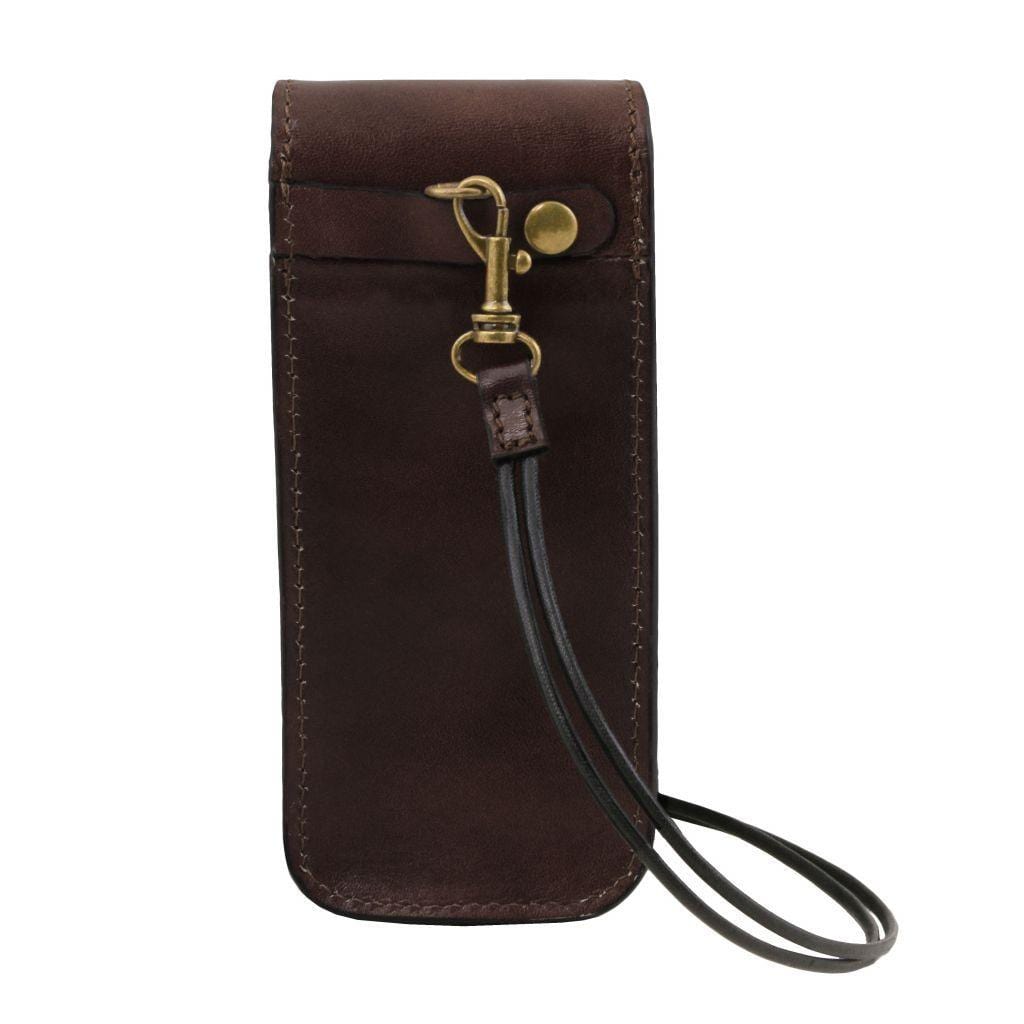 Free time leather accessories Exclusive leather eyeglasses/Smartphone/Watch holder | TL141282 San Rocco Italia