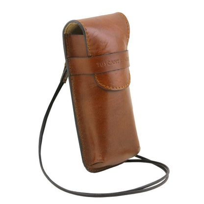 Free time leather accessories Exclusive leather eyeglasses/Smartphone/Watch holder | TL141282 San Rocco Italia