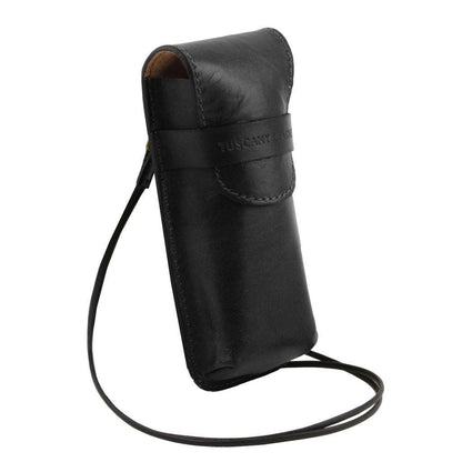 Free time leather accessories Exclusive leather eyeglasses/Smartphone/Watch holder | TL141282 San Rocco Italia
