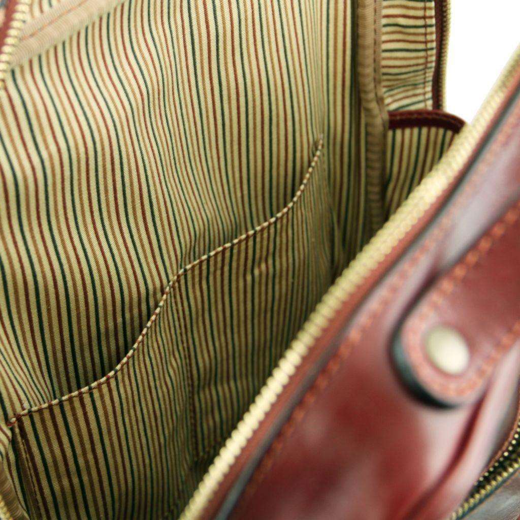 Leather Backpacks Bangkok - Matte leather laptop backpack | TL141793 San Rocco Italia