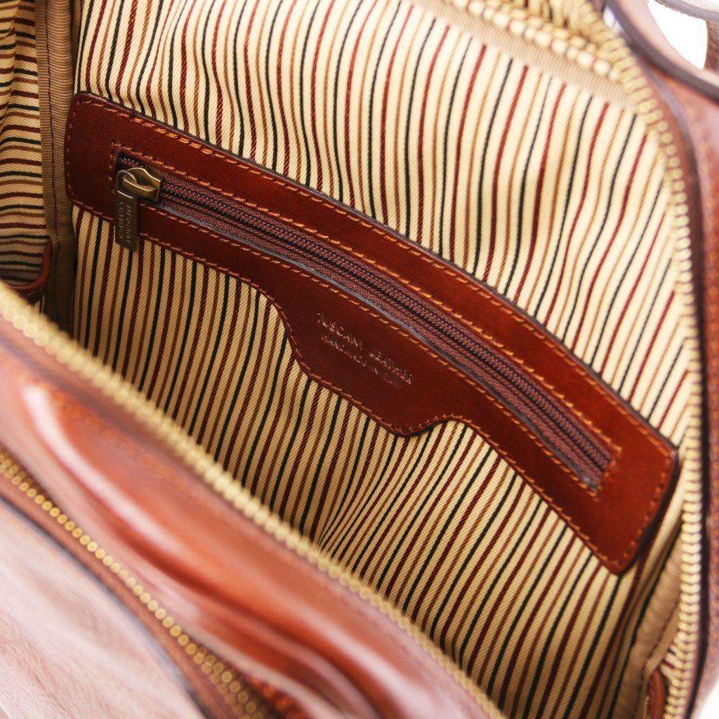 Leather Backpacks Bangkok - Matte leather laptop backpack | TL141793 San Rocco Italia