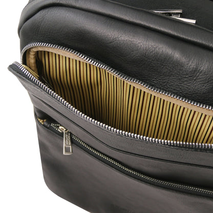 Leather Backpacks Melbourne - Italian leather laptop backpack | TL142205 San Rocco Italia