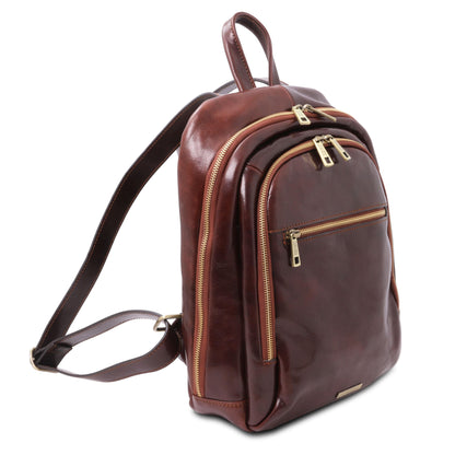 Zaini in pelle Perth - Zaino in pelle a 2 scomparti | TL142049 San Rocco Italia