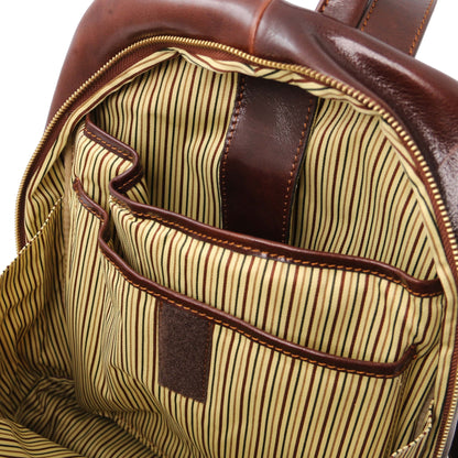 Zaini in pelle Perth - Zaino in pelle a 2 scomparti | TL142049 San Rocco Italia