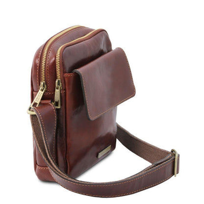 Borse da uomo in pelle Larry - Borsa a tracolla in pelle | TL141915 San Rocco Italia