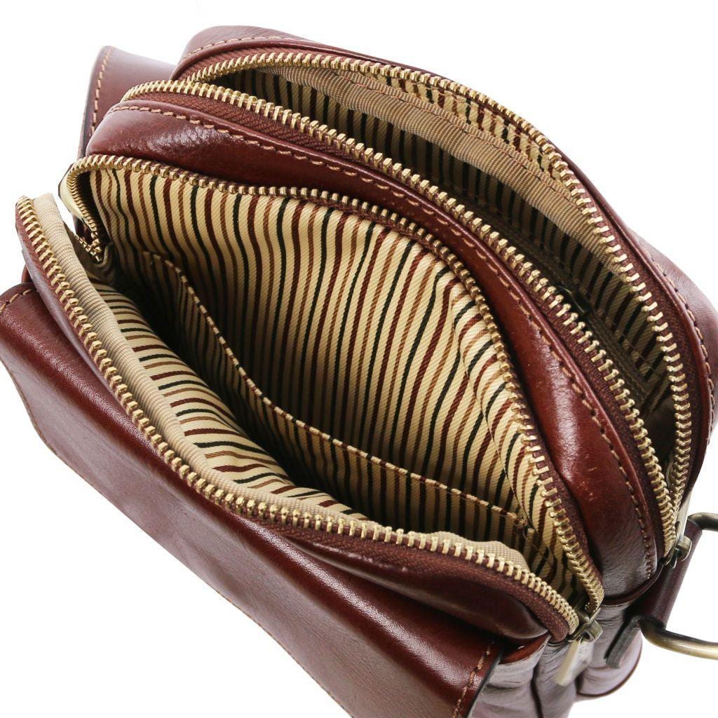 Borse da uomo in pelle Larry - Borsa a tracolla in pelle | TL141915 San Rocco Italia