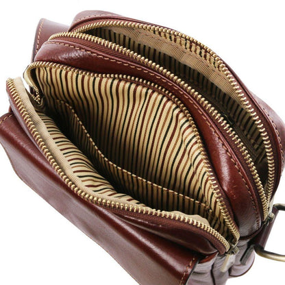 Borse da uomo in pelle Larry - Borsa a tracolla in pelle | TL141915 San Rocco Italia