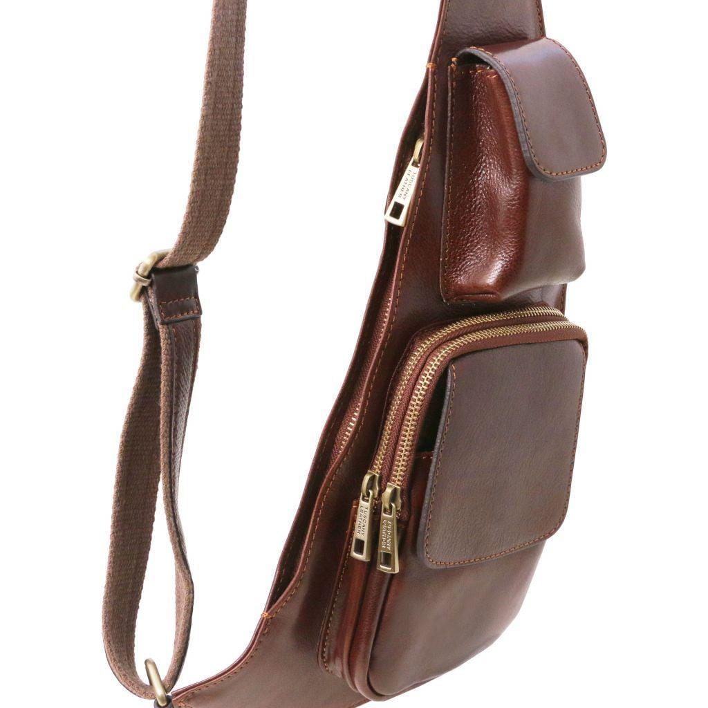 Sacs homme en cuir Sac crossover homme en cuir | TL141352 San Rocco Italia