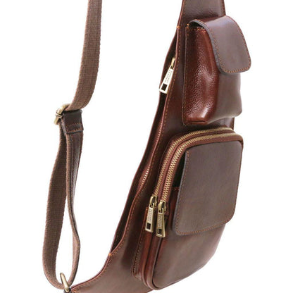 Sacs homme en cuir Sac crossover homme en cuir | TL141352 San Rocco Italia