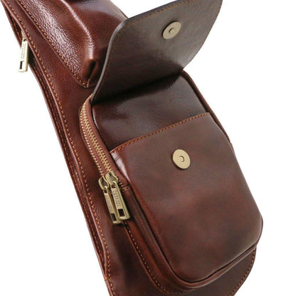 Sacs homme en cuir Sac crossover homme en cuir | TL141352 San Rocco Italia
