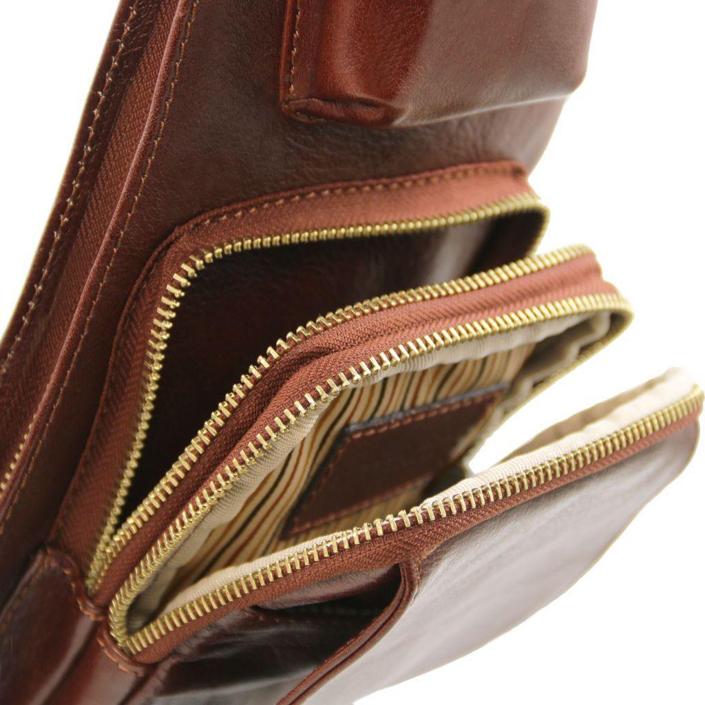 Sacs homme en cuir Sac crossover homme en cuir | TL141352 San Rocco Italia