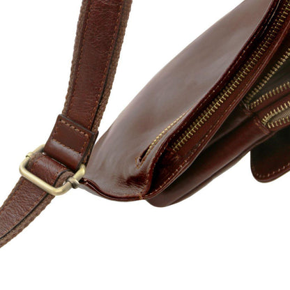 Sacs homme en cuir Sac crossover homme en cuir | TL141352 San Rocco Italia