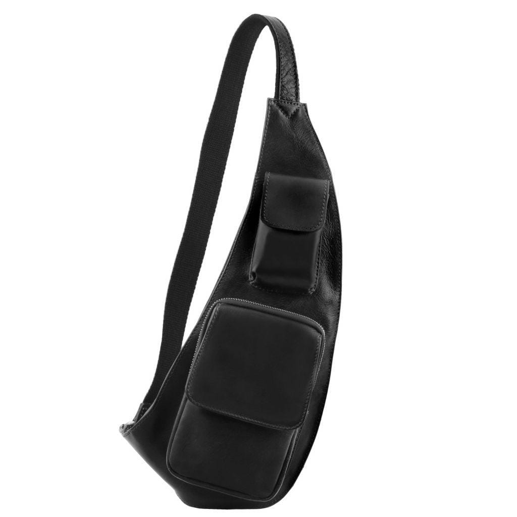 Sacs homme en cuir Nonir Sac crossover homme en cuir | TL141352 San Rocco Italia