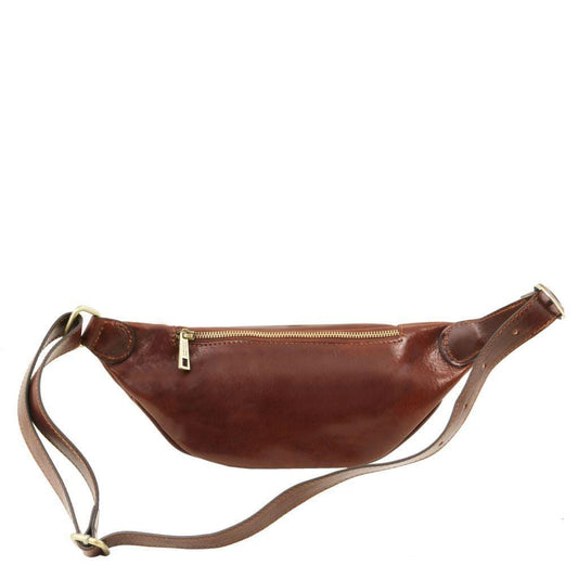Leather bags for men Italian Leather Belt Bag | TL141797 San Rocco Italia