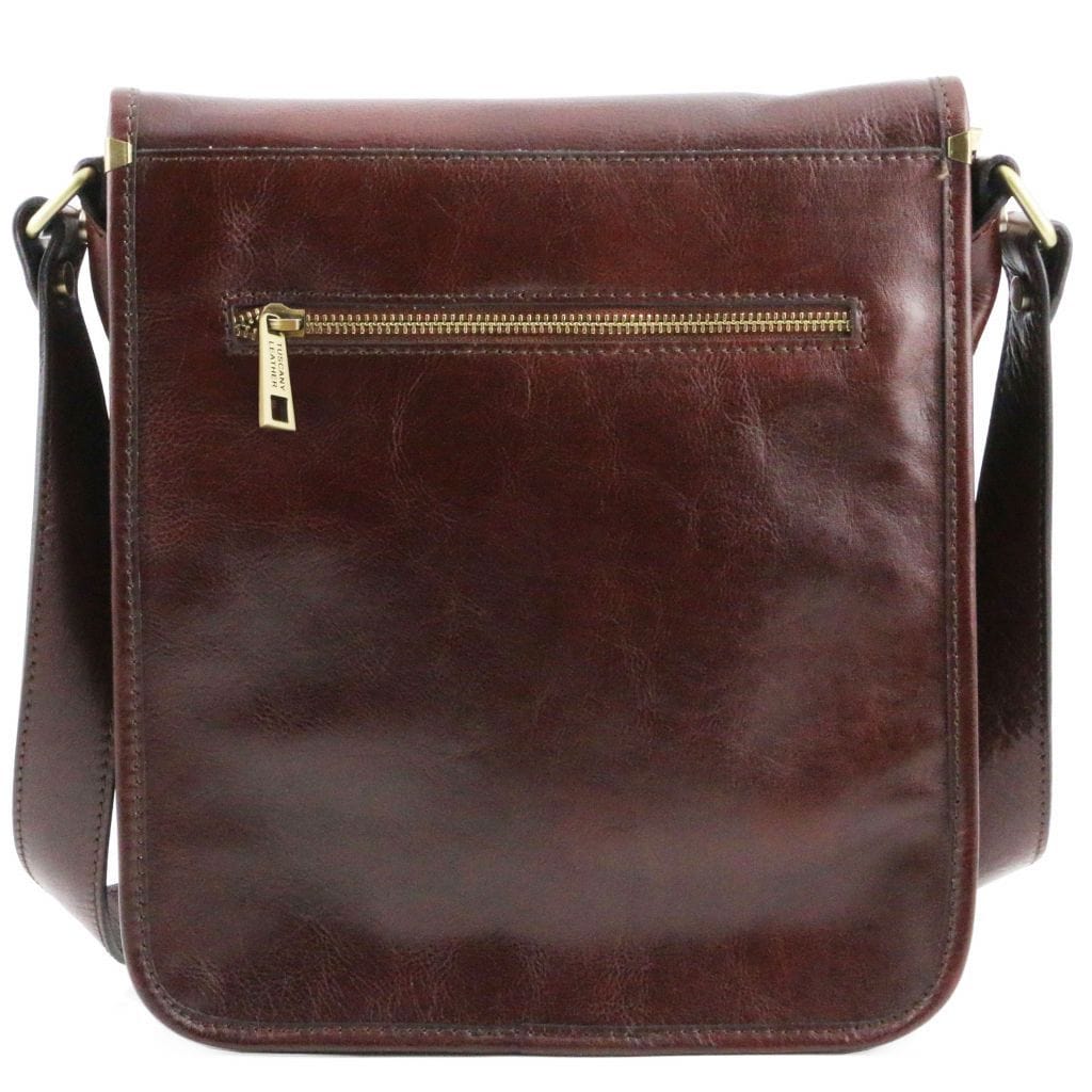Leather bags for men TL Messenger - Two compartment leather shoulder bag | TL141255 San Rocco Italia