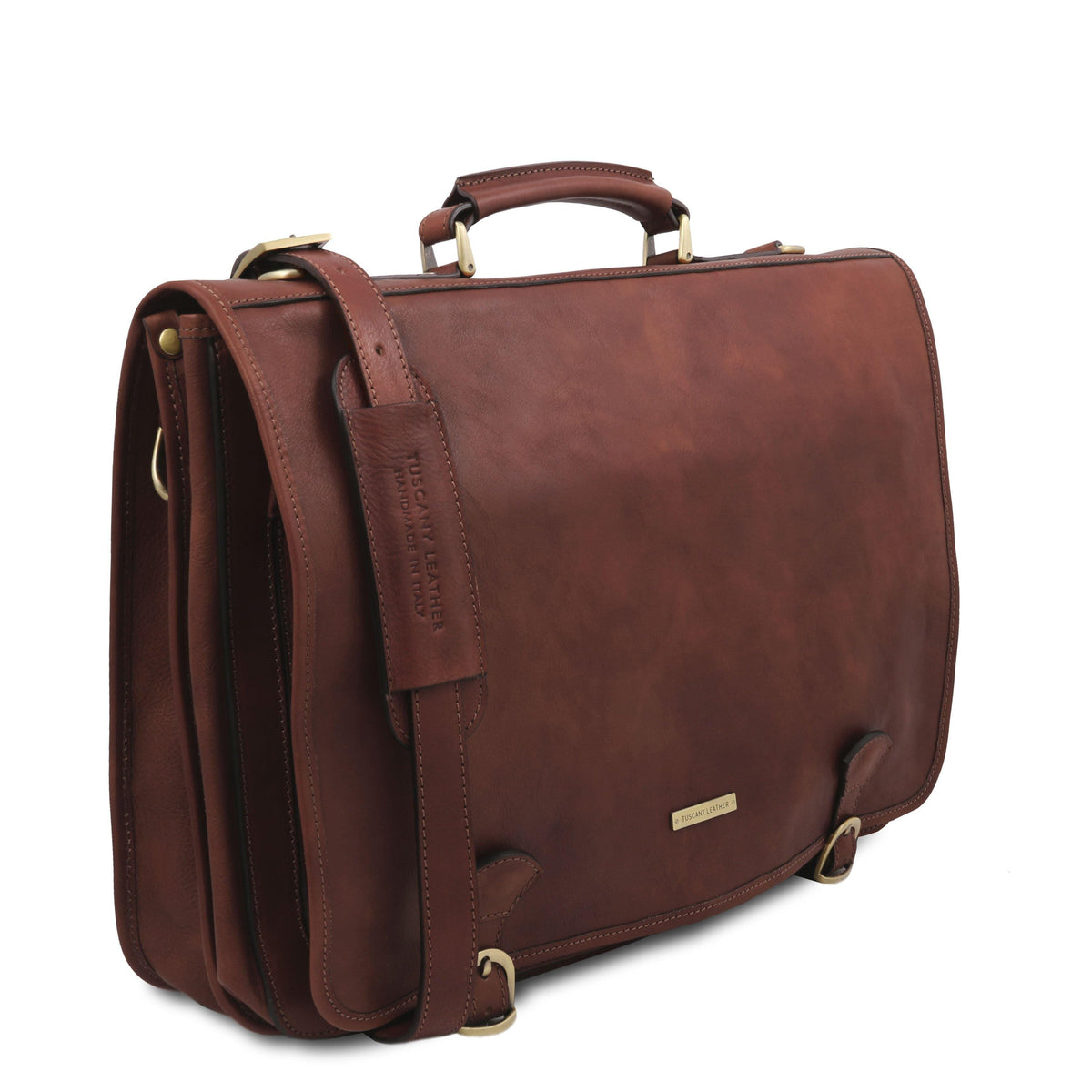 Cartelle in pelle Ancona - Borsa messenger in pelle | TL142073 San Rocco Italia