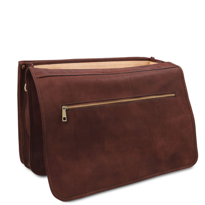 Cartelle in pelle Ancona - Borsa messenger in pelle | TL142073 San Rocco Italia