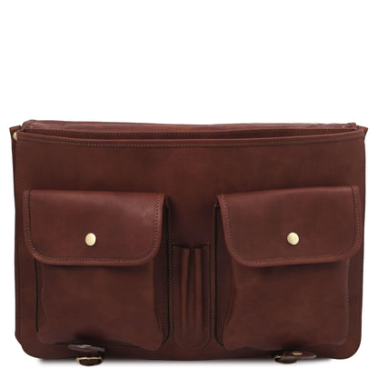 Cartelle in pelle Ancona - Borsa messenger in pelle | TL142073 San Rocco Italia