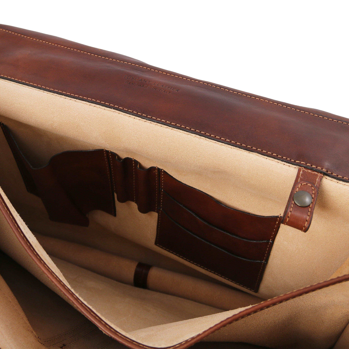 Cartelle in pelle Ancona - Borsa messenger in pelle | TL142073 San Rocco Italia