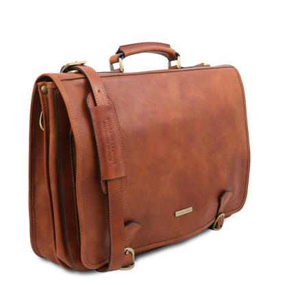 Cartelle in pelle Ancona - Borsa messenger in pelle | TL142073 San Rocco Italia
