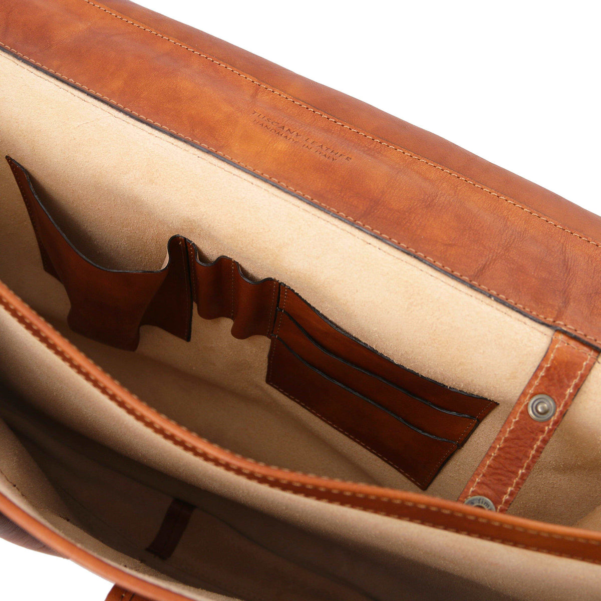 Cartelle in pelle Ancona - Borsa messenger in pelle | TL142073 San Rocco Italia