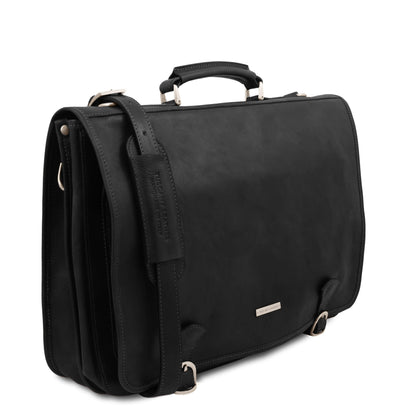 Cartelle in pelle Ancona - Borsa messenger in pelle | TL142073 San Rocco Italia