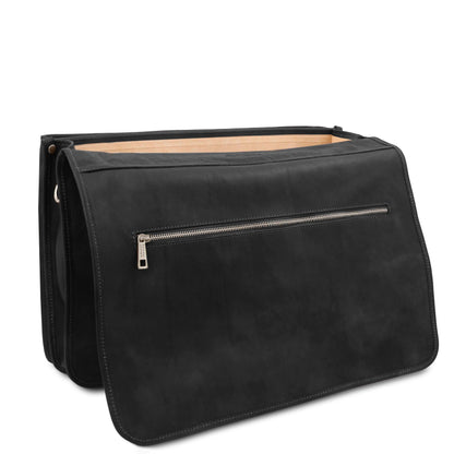Cartelle in pelle Ancona - Borsa messenger in pelle | TL142073 San Rocco Italia