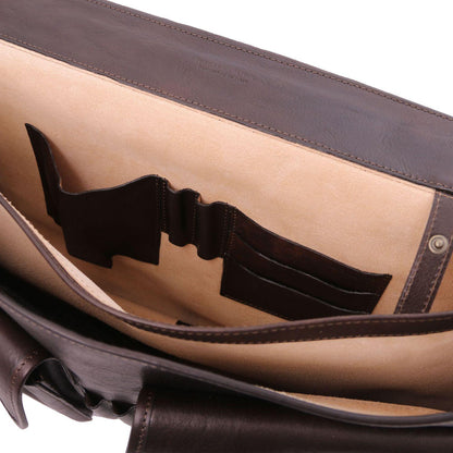 Cartelle in pelle Ancona - Borsa messenger in pelle | TL142073 San Rocco Italia