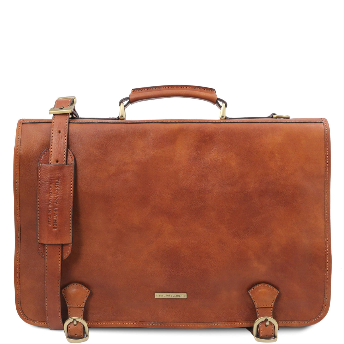 Cartelle in pelle Naturale Ancona - Borsa messenger in pelle | TL142073 San Rocco Italia