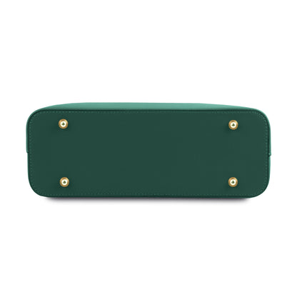 Olimpia - Leather tote - Small size | TL141521 - Premium Leather handbags - Shop now at San Rocco Italia