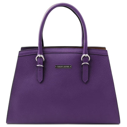 Borse in pelle Viola TL Bag - Borsa in pelle italiana | TL142147 San Rocco Italia